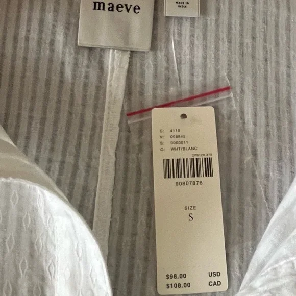 Maeve Easy Voluminous Button-down Shirt. - Picture 7 of 8